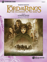 The Lord of the Rings: The Fellowship of the Ring Concert Band sheet music cover